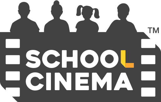 SchoolCinema branding and interface